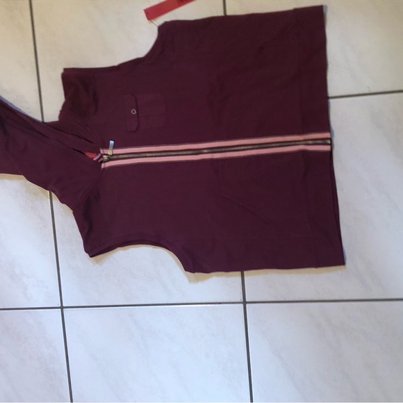 Gloria Vanderbilt Sport Stretch Hooded Vest. NWT. New. Petite. Size: XL - Picture 3 of 9